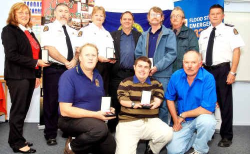 Back row - Gail Nixon, Robbie Medlin, Judy McDonald, Mayor Peter Maguire, Gordon Batts, Barry Spooner and Patrick Downing. Front row - Michael Vale, Matthew Thomas and Pat Kooyman. Back row - Gail Nixon, Robbie Medlin, Judy McDonald, Mayor Peter Maguire, Gordon Batts, Barry Spooner and Patrick Downing. Front row - Michael Vale, Matthew Thomas and Pat Kooyman.